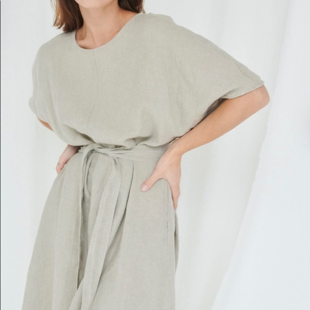Linen Fox Rush Linen Dress